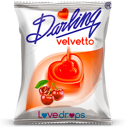 darling velvetto, red cherry flavour candy, velvetto assorted candies