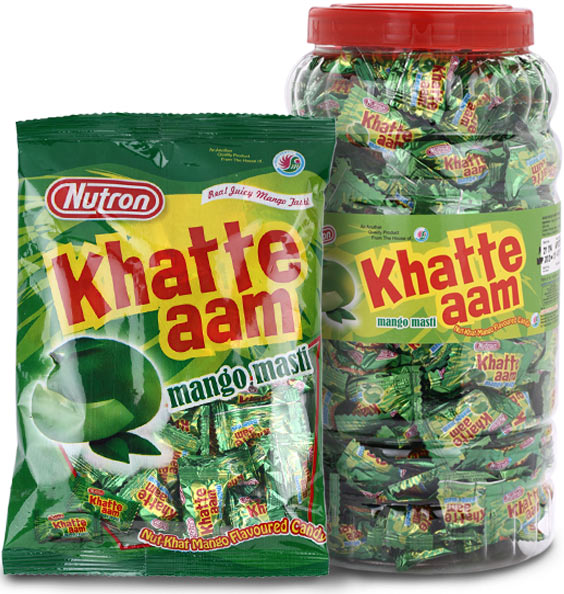 khatte aam, raw mango flavoured candy