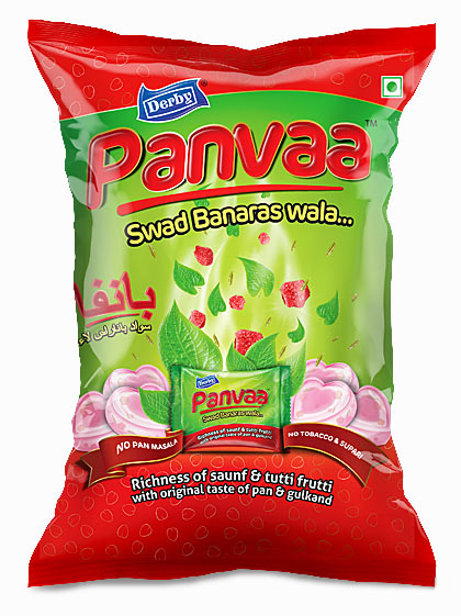 panvaa, pan flavoured candy