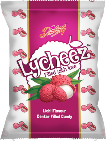 Lychee flavoured candy